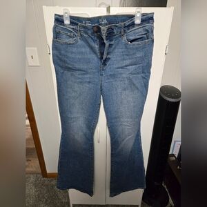 ana Classic Blue Women's Jeans High Rise Flare